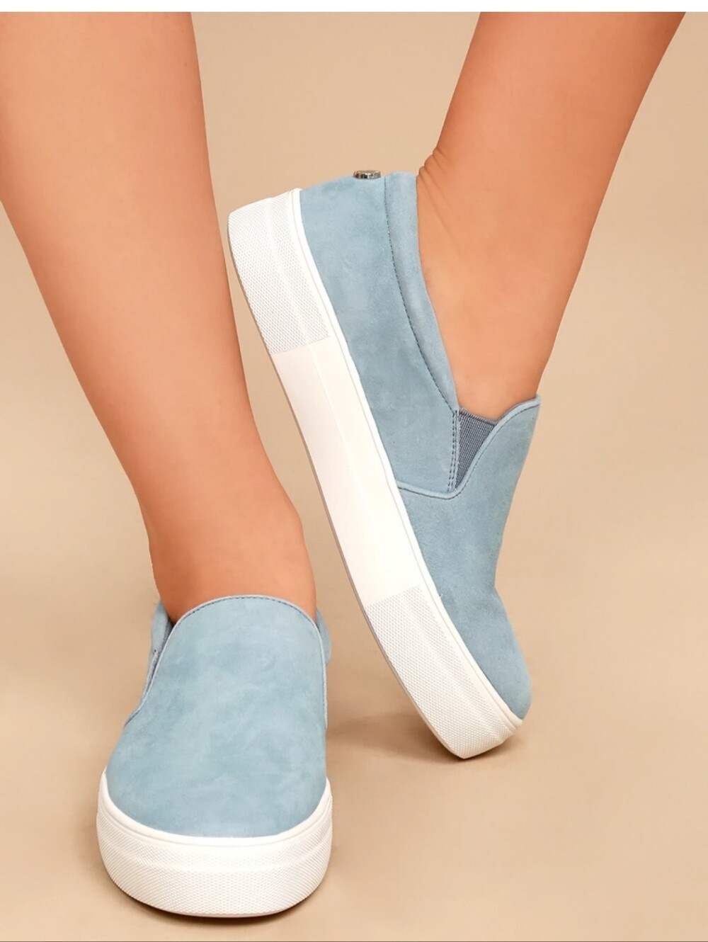 Steve Madden Gills Blue Suede shoes 8.5 New In Box